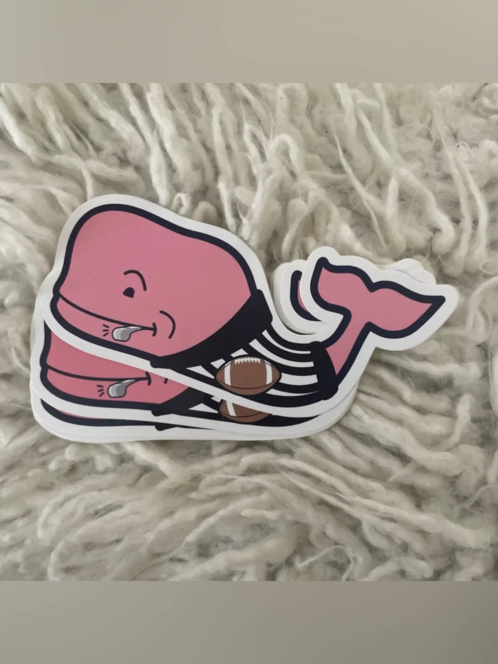 Vineyard Vines Football Coach Sticker